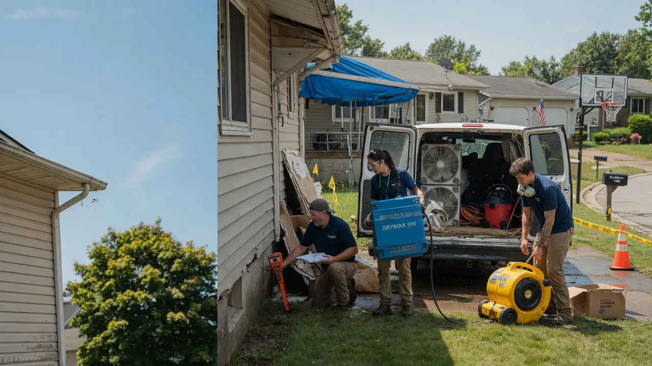 Ceiling Leak Cleanup in Casco, WI near me