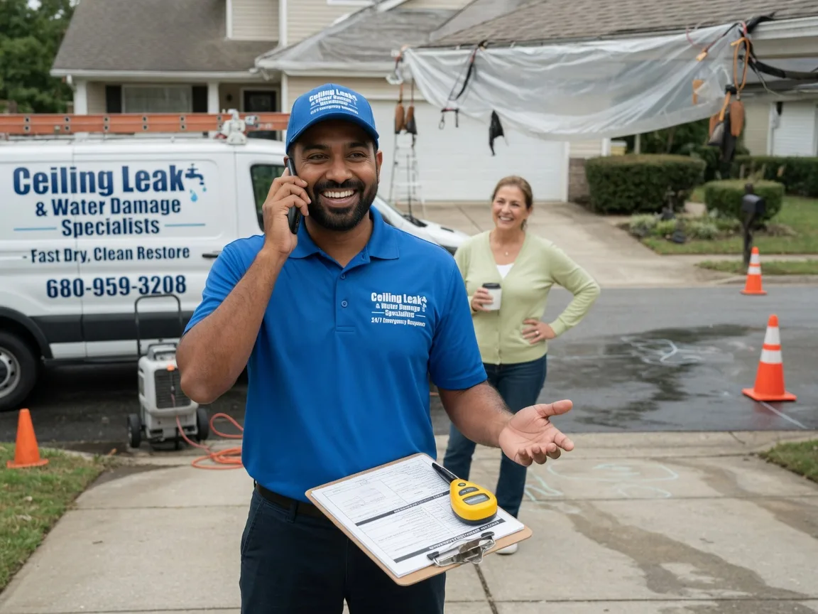Ceiling Leak Cleanup Casco, WI FAQs